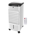 Aigostar - Luftkühler 60W/230V weiß/schwarz + Fernbedienung
