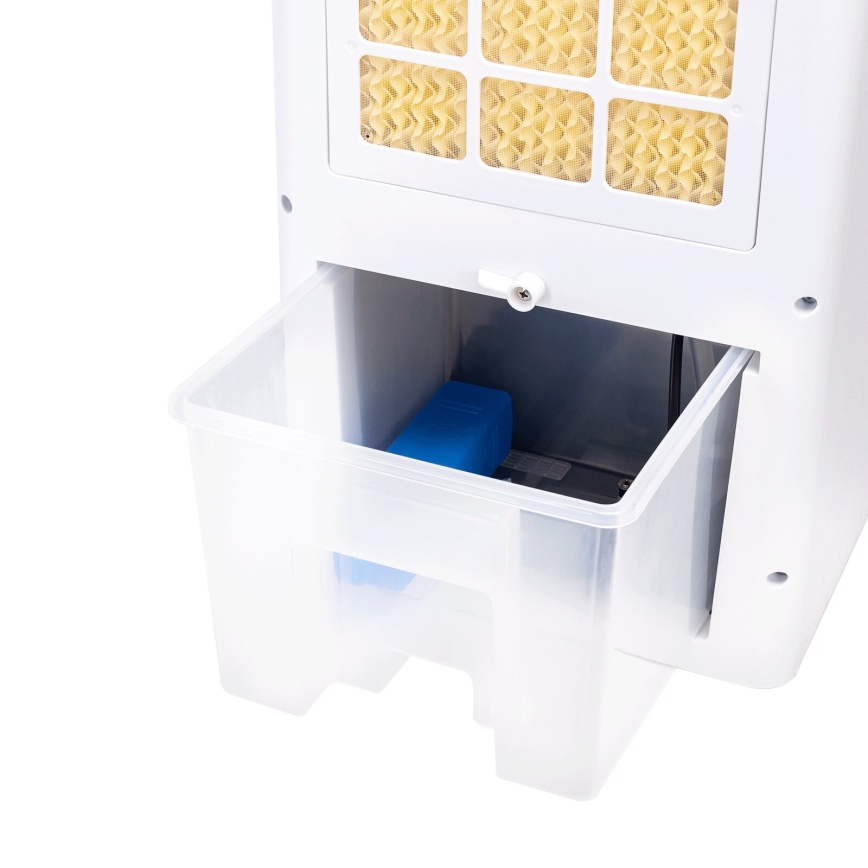Aigostar - Luftkühler 80W/230V weiß + Fernbedienung