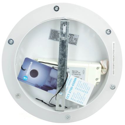 Aigostar - LED dimmbare Wandleuchte MESH Smart LED/12W/230V 2700-6500K weiß