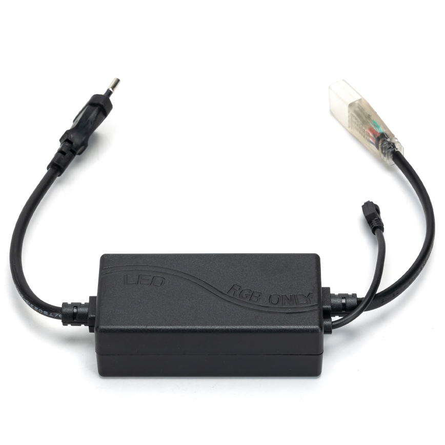 Aigostar - Netzkabel für LED-RGB-Streifen 1000W/230V mit Fernbedienung