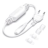 Aigostar - Netzteil für LED-Streifen 8 mm 400W/230V weiß