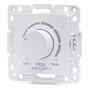 Aigostar - Rahmenloser Dimmer 250V/10A weiß