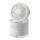 Aigostar - RGB Kabelloser Mini-Tischventilator mit Luftbefeuchter 10W/5V weiß