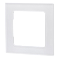 Aigostar - Schlichter Bilderrahmen, Glas, Weiß