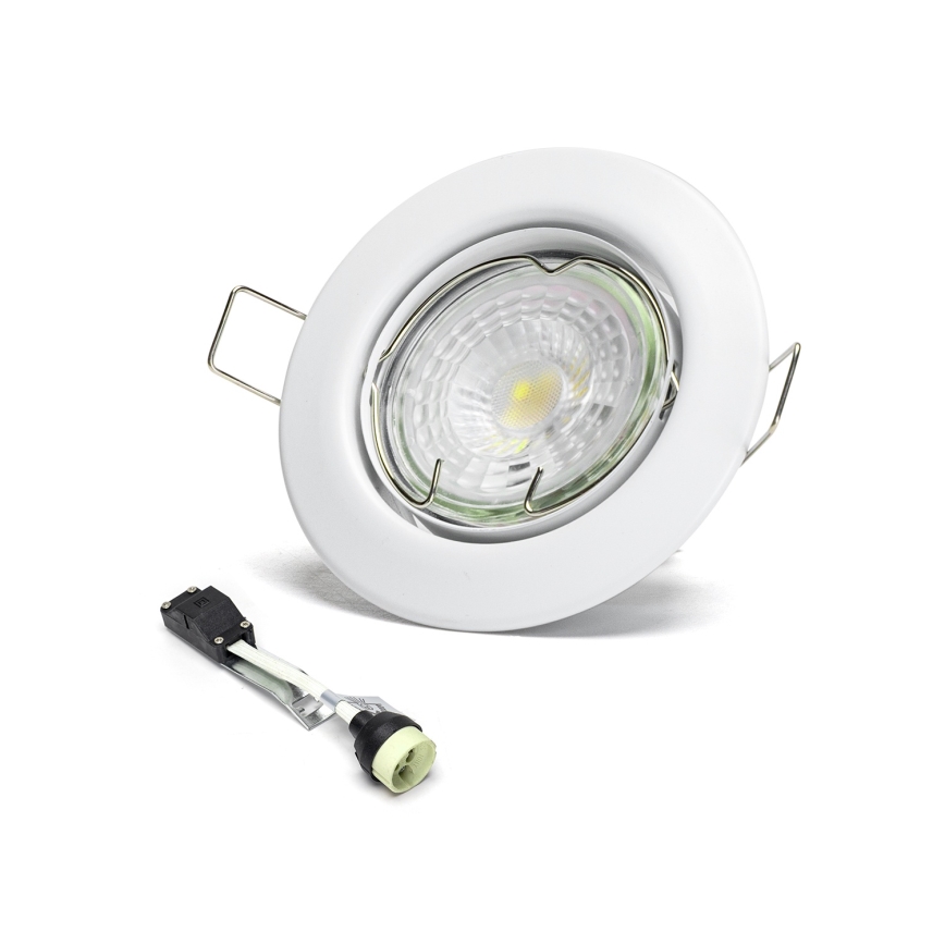 Aigostar - Set 3x LED-Einbauleuchte 1xGU10/4,5W/230V 6500K weiß