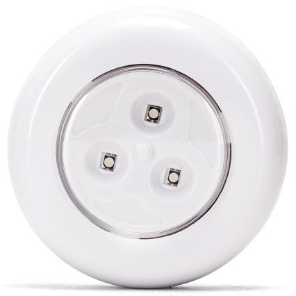 Aigostar - 3er-Set tragbare RGB-LED-Nachtlichter, LED/3xAAA + Fernbedienung