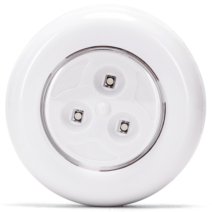 Aigostar - 3er-Set tragbare RGB-LED-Nachtlichter, LED/3xAAA + Fernbedienung