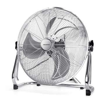 Aigostar - Standventilator 100 W/230 V Ø 54 cm glänzender Chrom