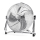 Aigostar - Standventilator 100 W/230 V Ø 54 cm glänzender Chrom