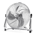 Aigostar - Standventilator 100W/230V Ø 54 cm glänzender Chrom