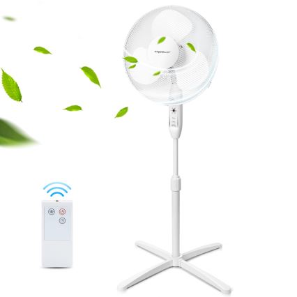 Aigostar - Standventilator 40W/230V 120 cm weiß