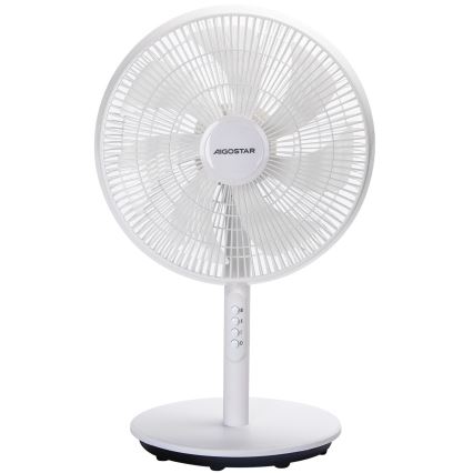 Aigostar - Standventilator 45W/230V 110 cm weiß