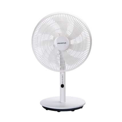 Aigostar - Standventilator 2in1 45W/230V Weiß + Fernbedienung