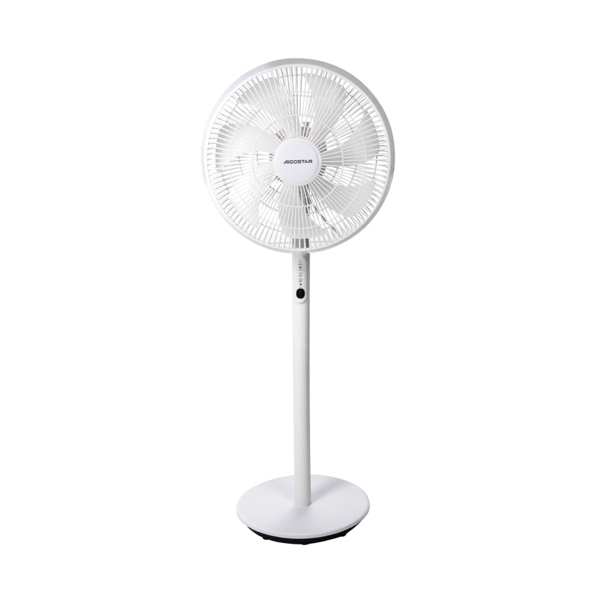 Aigostar - Standventilator 2in1 45W/230V Weiß + Fernbedienung