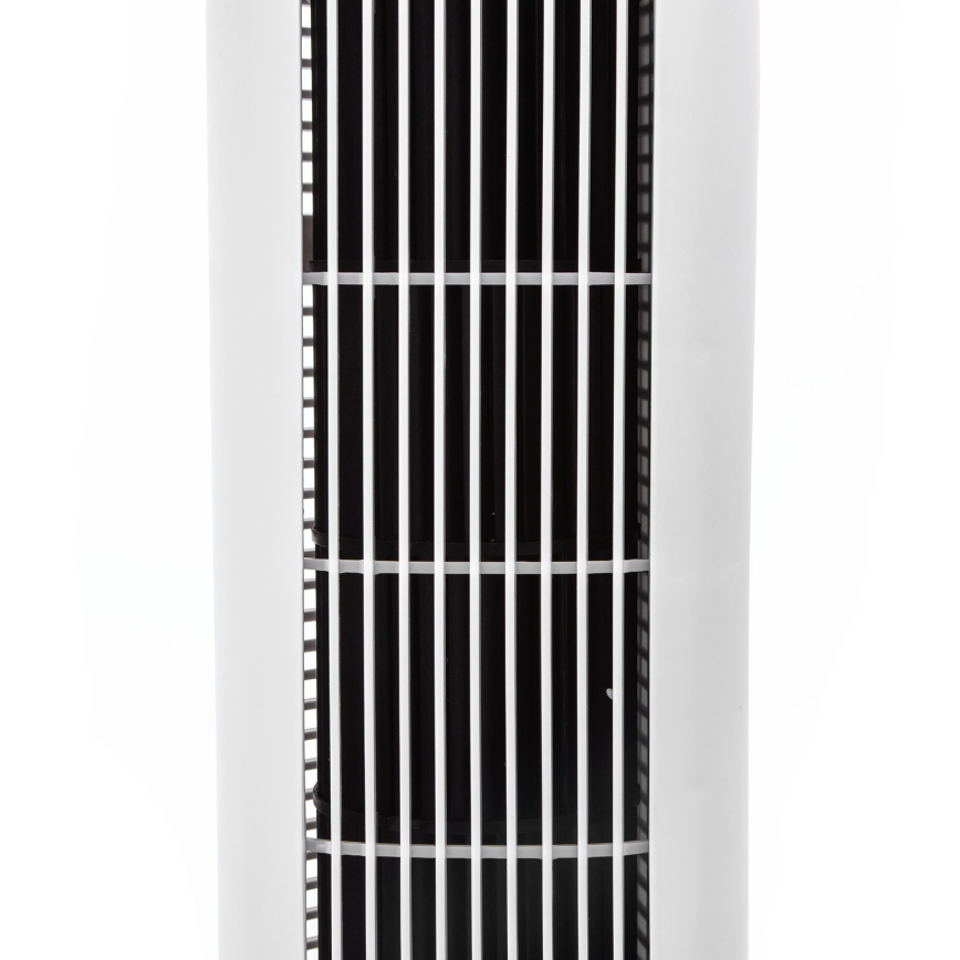Aigostar - Standventilator 50W/230V Weiß + Fernbedienung
