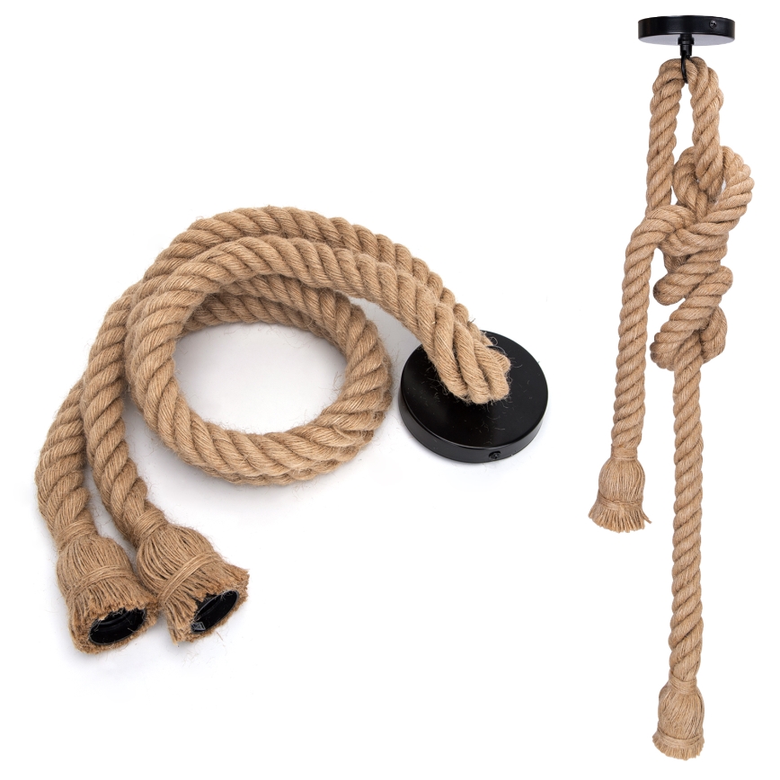 Aigostar - Stromkabel 2xE27/60W/230V