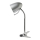 Aigostar -  Tischleuchte mit Klemme 1xE27/11W/230V silbern/glänzendes Chrom
