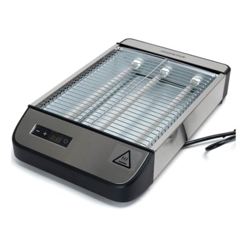 Aigostar - Toaster 840-1000W/230V matt Chrom