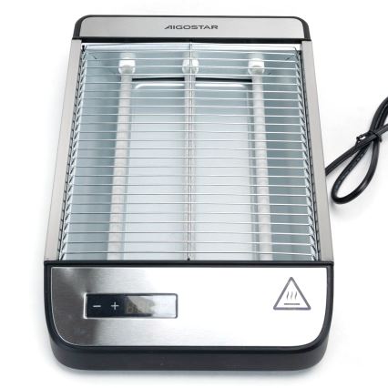Aigostar - Toaster 840-1000W/230V matt Chrom