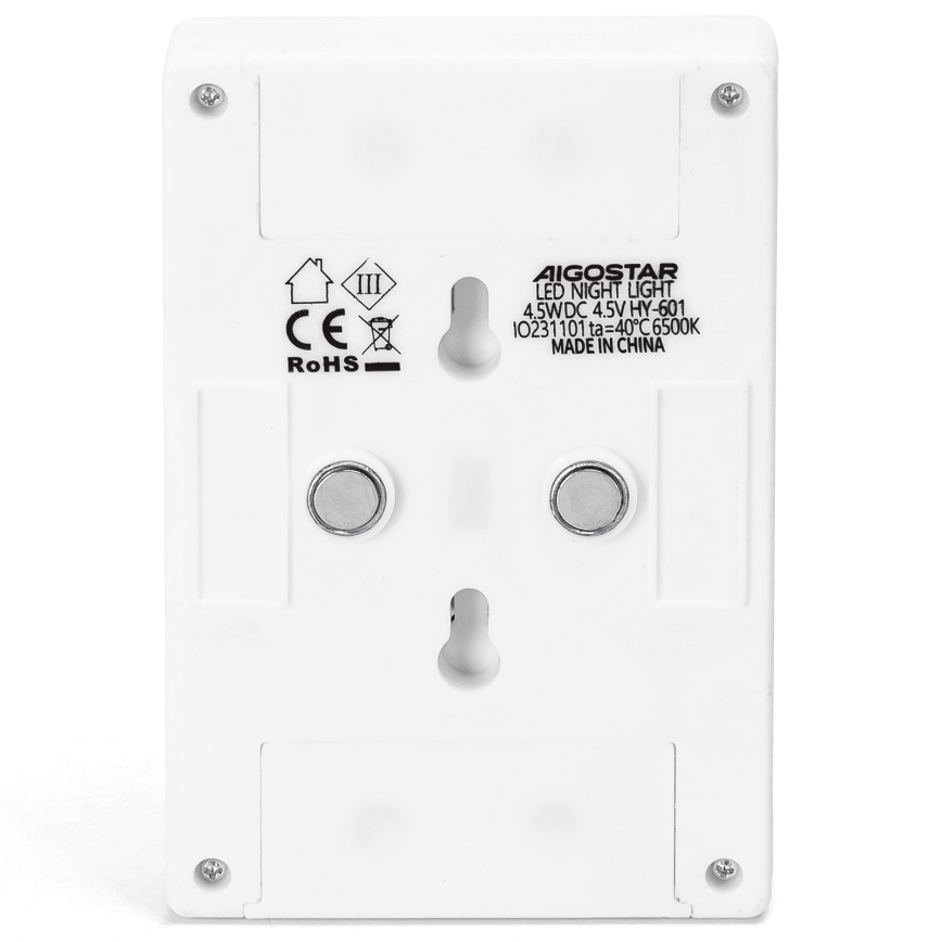 Aigostar - Tragbare LED-Nachtlampe LED/3xAAA 6500K