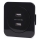 Aigostar - USB-Steckdose mit Rahmen, 2x USB-A, schwarz