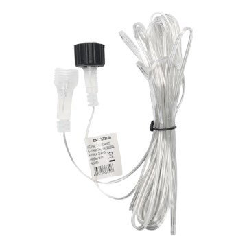 Aigostar - Verlängerungskabel für Lichterketten im Außenbereich, 5 m, IP44, transparent