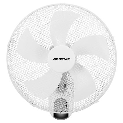 Aigostar -  Wandventilator 45W/230V weiß + Fernbedienung