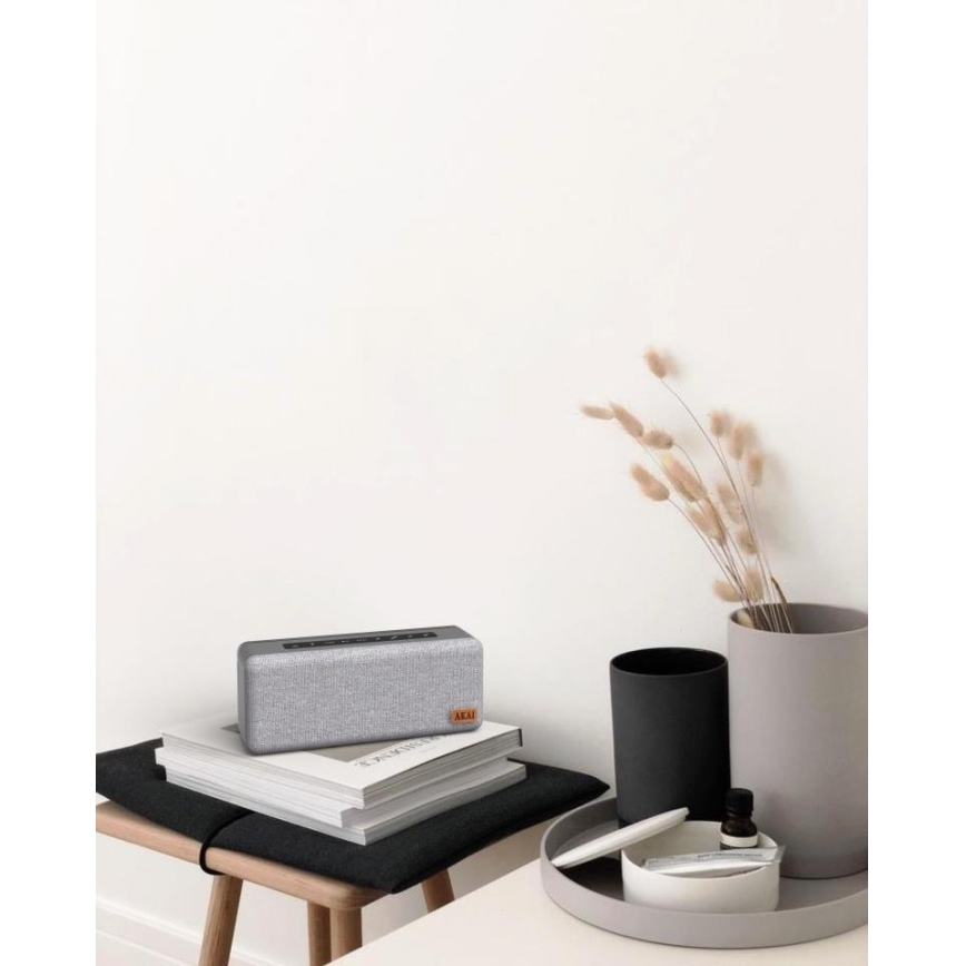 AKAI A3 REFLEXO - Kabelloser Lautsprecher 10W/2000 mAh IPX4