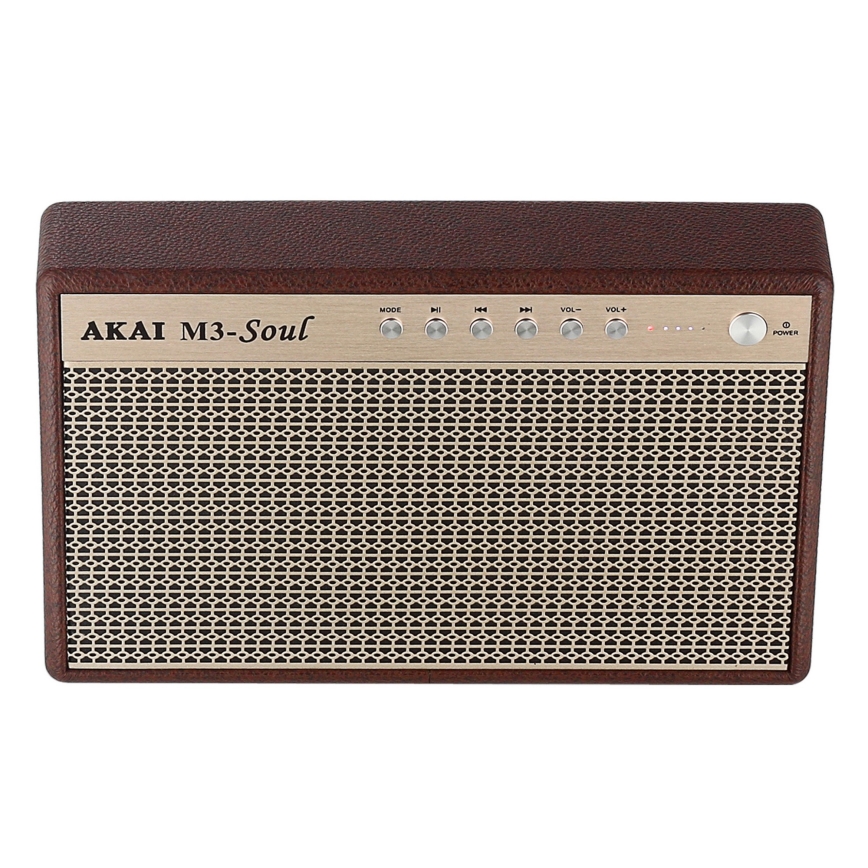 AKAI M3 SOUL COFFEE - Kabelloser Lautsprecher 20 W / 6000 mAh