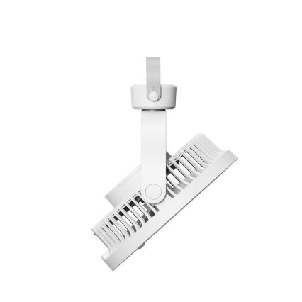 Wiederaufladbarer Tischventilator mit LED-Beleuchtung 8W/3,7V 2400 mAh Weiß