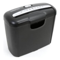 Aktenvernichter A4, 10 l, 230 V, schwarz