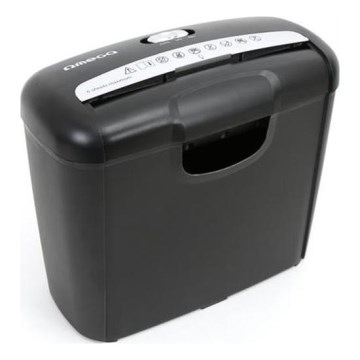 Aktenvernichter A4, 10 l, 230 V, schwarz