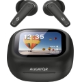 Aligator ATR10BK - Kabellose Kopfhörer mit Übersetzer 2-in-1 Pods Translate 470 mAh + 2x 40 mAh schwarz