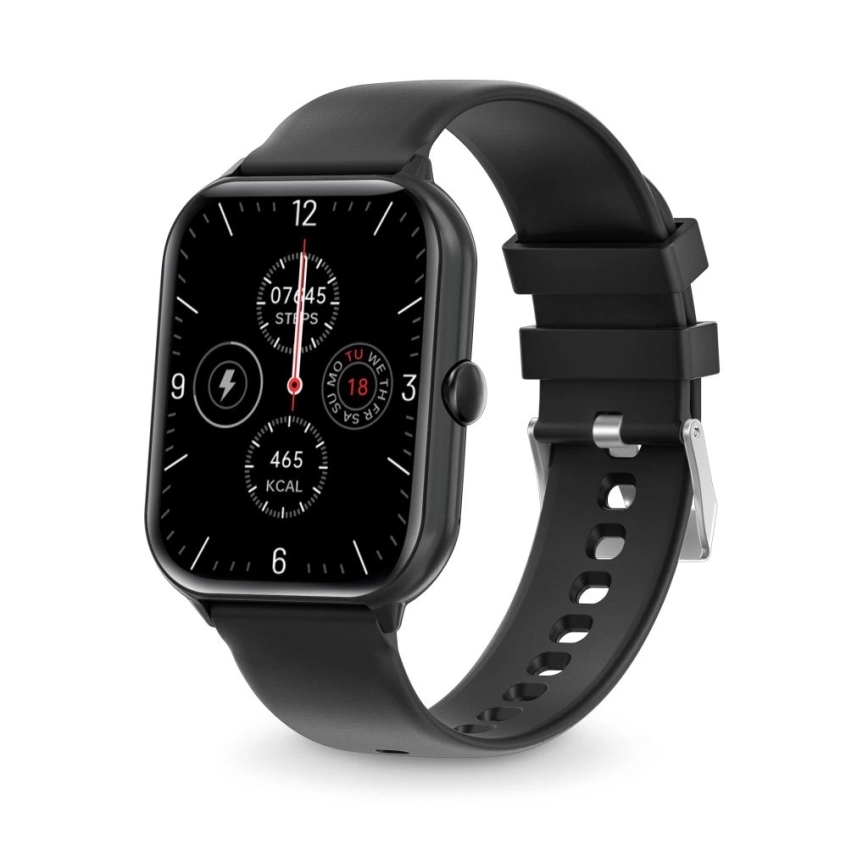 Aligator AW10BK - Smartwatch Watch GO, 220 mAh, IP67, schwarz