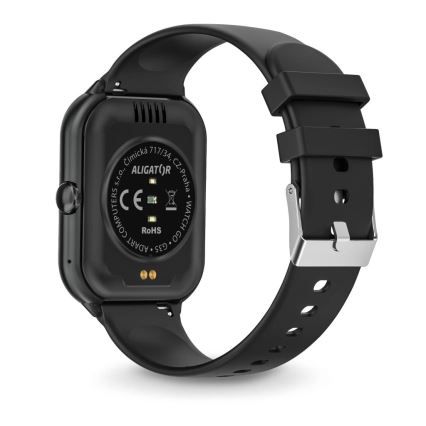 Aligator AW10BK - Smartwatch Watch GO, 220 mAh, IP67, schwarz