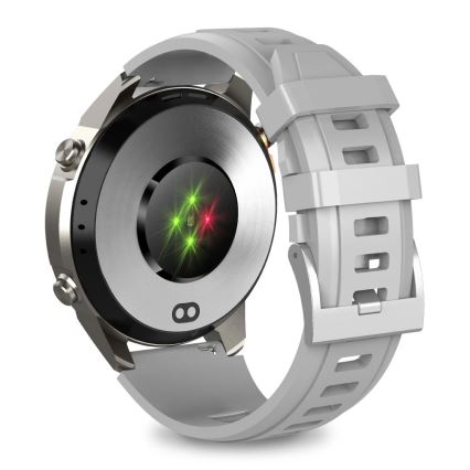 Aligator AW12SR - Smartwatch Watch GPS 500 mAh IP69K silber
