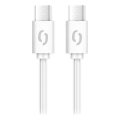 Aligator DATKP59 - USB-Kabel USB-C / USB-C 65 W Power Delivery 2,5 m weiß