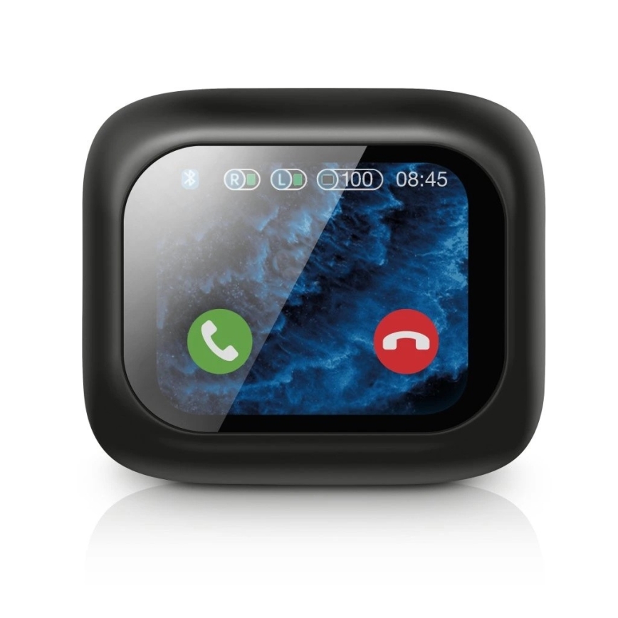 Aligator TWS07 - kabellose In-Ear-Pods mit LCD, ANC, 400 mAh Ladecase + 2×40 mAh Ohrhörer, IP30, schwarz