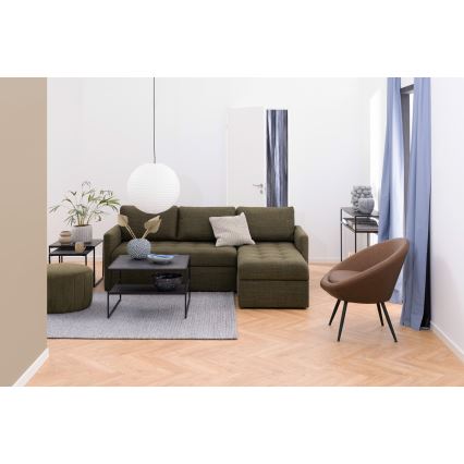 ALMA 2er-Set Couchtische, Anthrazit