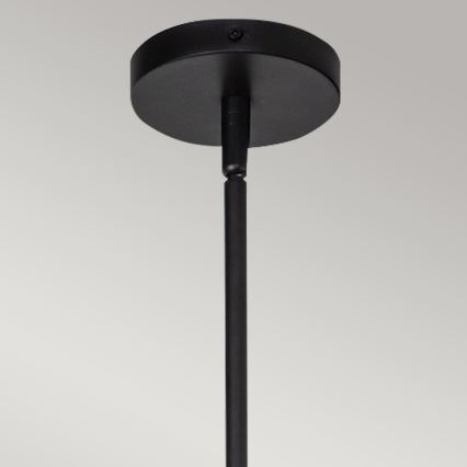 Alora Mood - Pendelleuchte an Stange DAPHNE 1xE27/60W/230V Ø 18,1 cm schwarz/braun