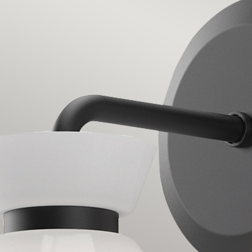 Alora Mood - Wandleuchte HALSTON 1xE14/40W/230V schwarz