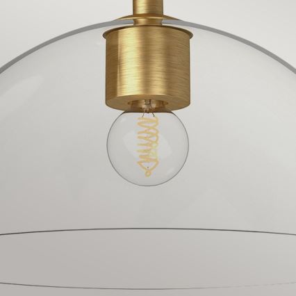 Alora Mood - Deckenleuchte an Stange JUDE 1xE27/60W/230V d 30,5 cm Messing