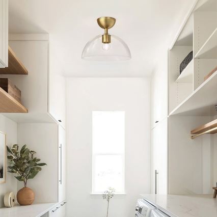 Alora Mood - Deckenleuchte JUDE 1xE27/60W/230V d 30,5 cm Messing