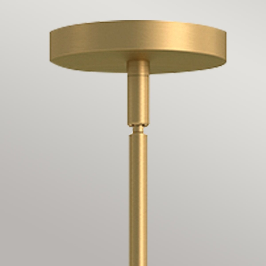 Alora Mood - Pendelleuchte mit Stange REMYCK 3xE27/60W/230V goldfarben