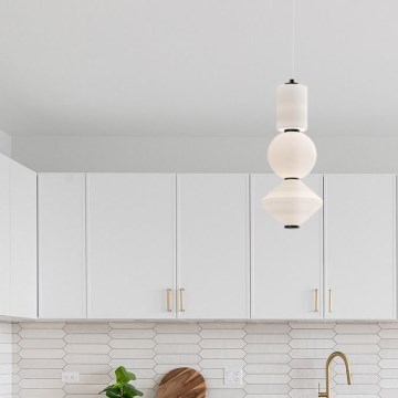 Alora Mood - LED-Pendelleuchte an Stahlseil BIJOU LED/20W/230V 3000K schwarz