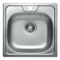 ALVEUS 1074634 - Küchenspüle ALLUX 48x48 cm Edelstahl satiniert