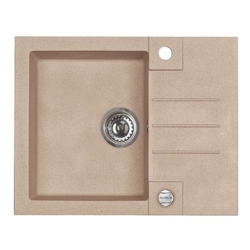 ALVEUS 1090950 - Spülbecken ROCK 59,5x47,5 cm Granit/beige