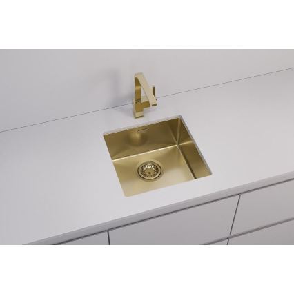 ALVEUS 1103319 - Spülbecken QUADRIX 45x45 cm monarch golden