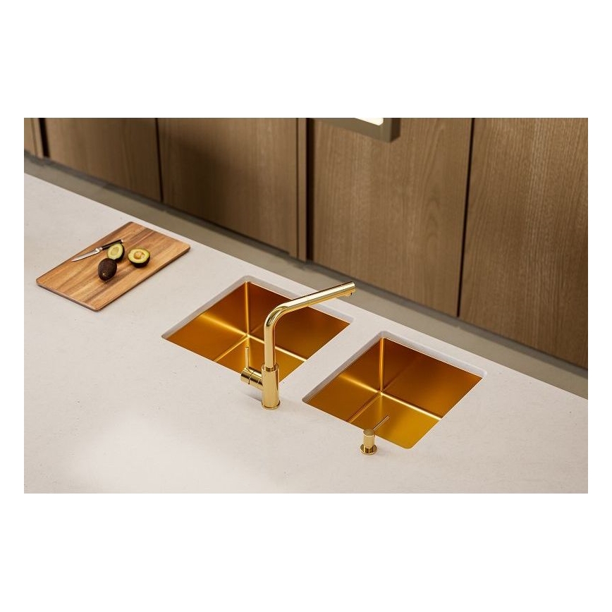 ALVEUS 1103381 - Spülbecken QUADRIX 45x45 cm monarch bronzen