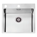 ALVEUS 1103609 - Spülbecken PURE 52,5x51,5 cm Satin
